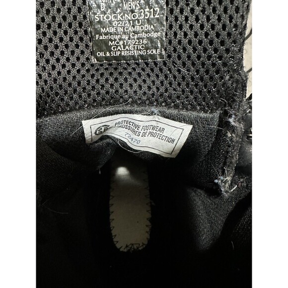 Red Wing Steel Toe Vibram Boots Men Black 3512 U.S. Sz 10D main image 8